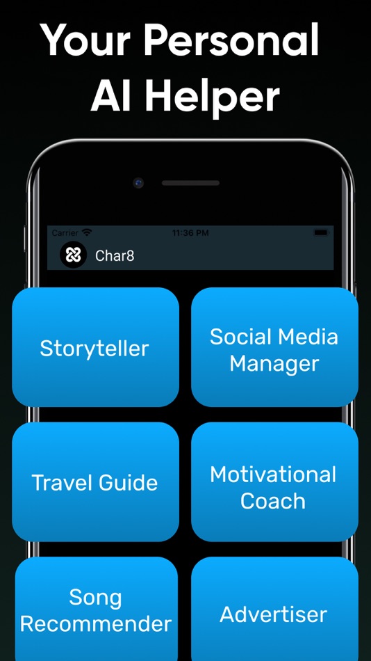 #4. AI Chat Char8 - Chatbot AI (iOS) 由: DxDy Limited