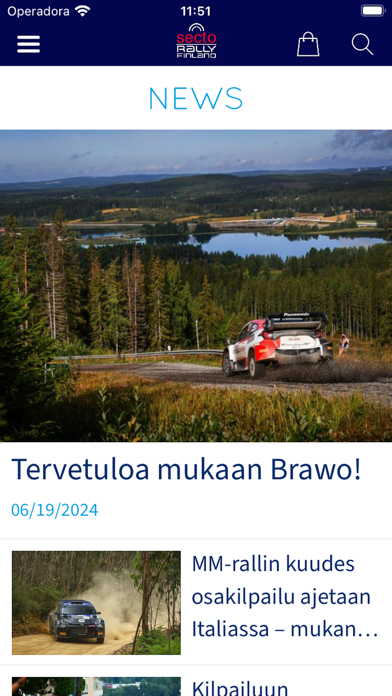 Secto Automotive Rally Finland Screenshot