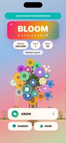 Bloom: Word Garden Screenshot 1 of 5