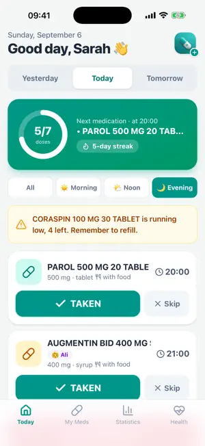Medication: Pill Reminder screenshot 1