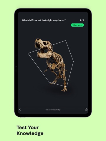 Natural History Museum AD iPad screenshot
