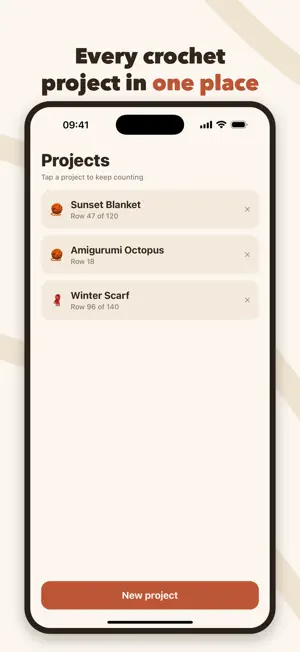 Crochet Row Counter & Knitting screenshot 2