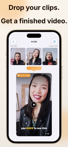 AI Video Editor: Monito Screenshot 1 of 10