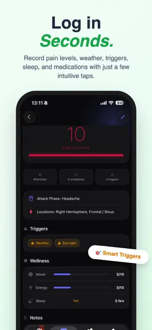 Symptom Tracker: Health Diary screenshot 2