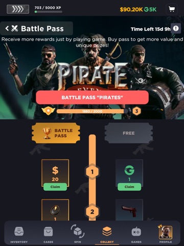GG Skin: Battle Case Simulator iPad screenshot