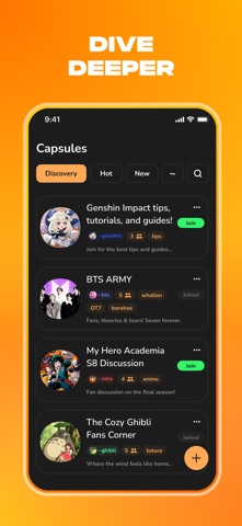 huddle - fandoms & friends Screenshot 5 of 7
