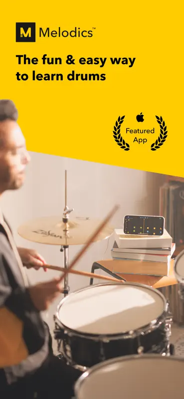 Melodics: Drum Lessons App screenshot 1 of 10