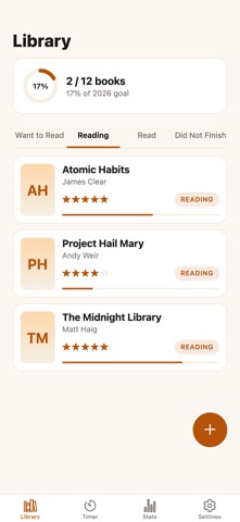 Book Tracker: Read Log & Goals Screenshot 4 of 6