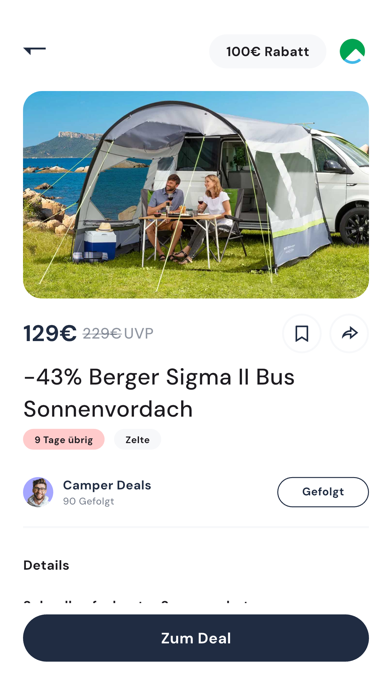 Camperdeals Screenshot