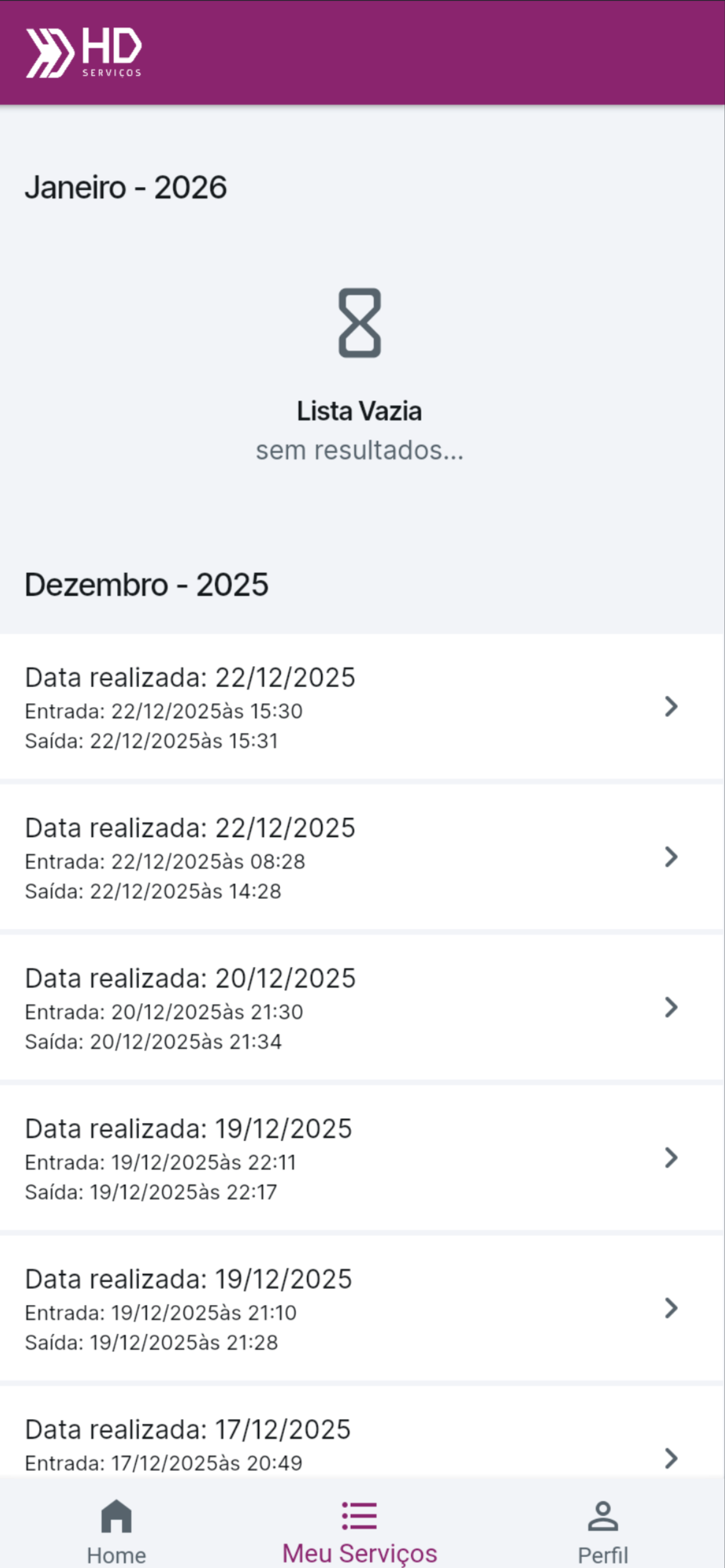 HD Serviços screenshot 3