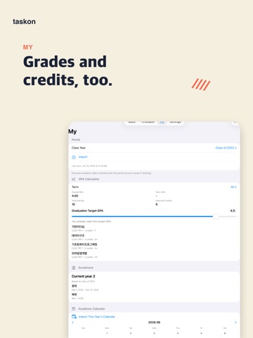 GCU Taskon iPad screenshot