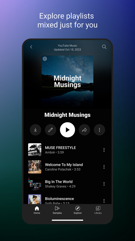 #4. YouTube Music (iOS) Ved: Google