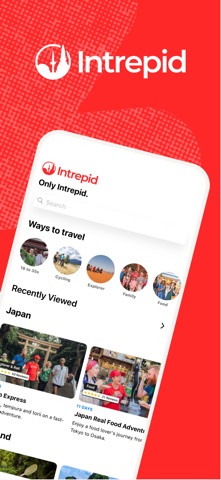 Intrepid: Travel & Connect Screenshot 1 of 5