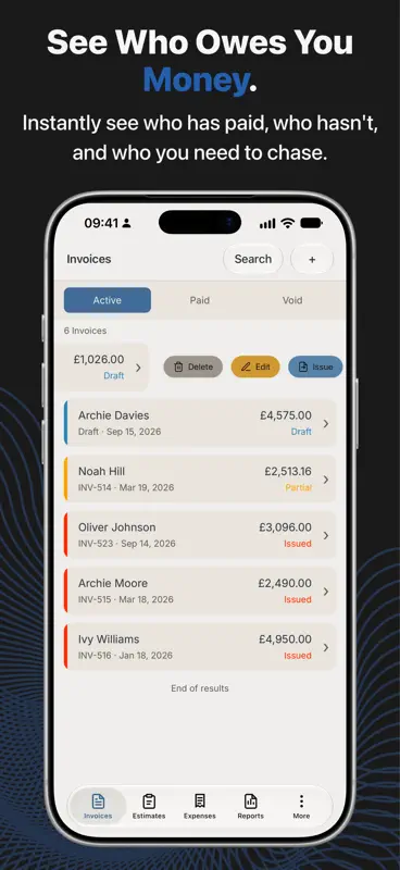 WellPaid: Invoice & Quotes screenshot 5 of 10
