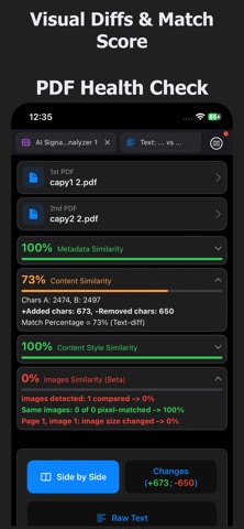 PDF Compare & AI Detector Screenshot 6 of 6