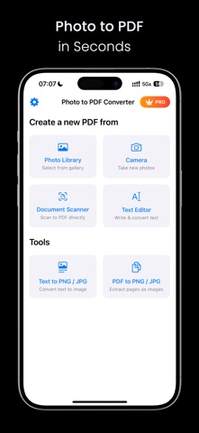 JPG, Photo to PDF:Scanner App iPhone screenshot