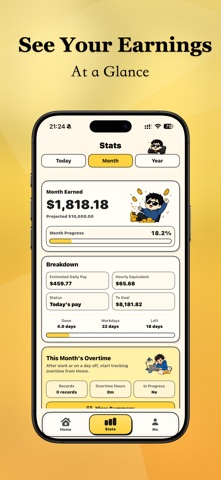 ClockJoy: Workday Countdown Screenshot 3 of 6
