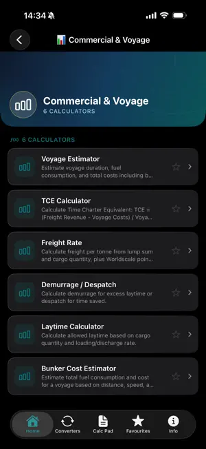 Maritime Master - CalcDeck screenshot 1