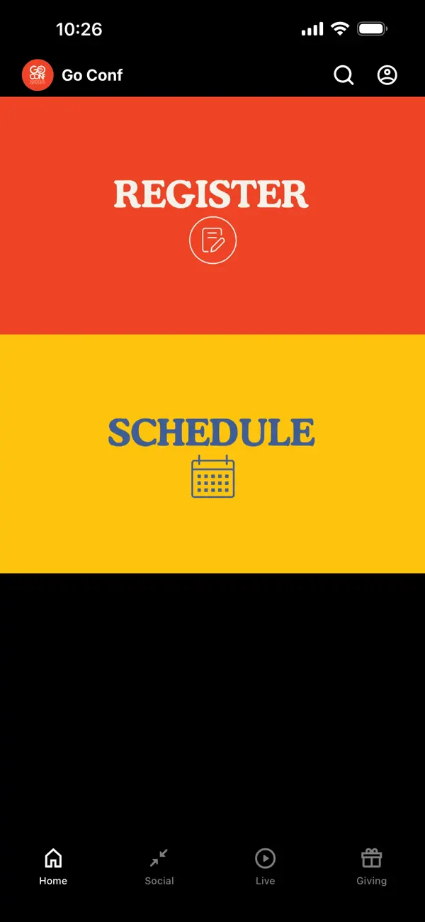 Screenshot #1 pour GO Conference KC