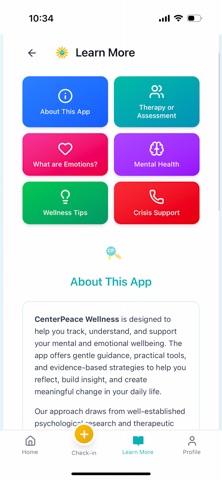 CenterPeace Wellness screenshot