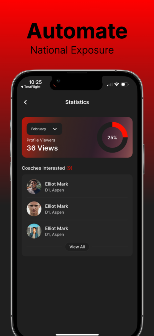 RFX App - Built by former Division I col
