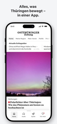 Ostthüringer Zeitung News screenshot 1