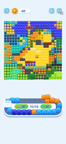Jewel Loop Sort: Pixel Screenshot 3 of 5