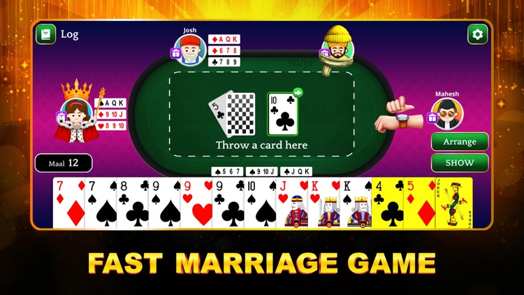 Marriage Card Game