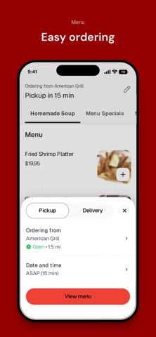 American Grill NY iPhone screenshot