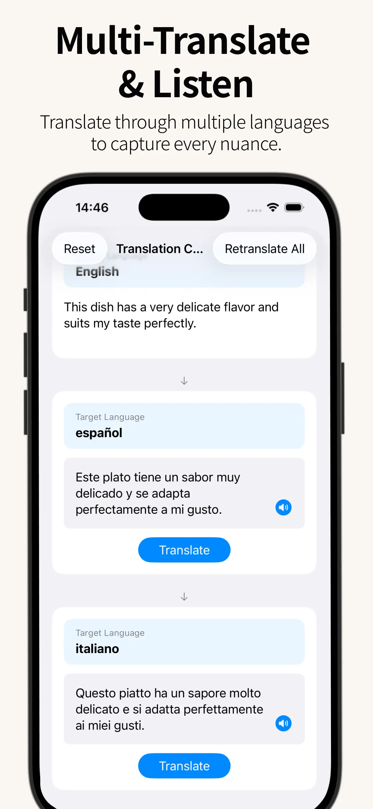 #2. Translation Chain: Multi-Learn (iOS) Podle: Takatoshi Ichige