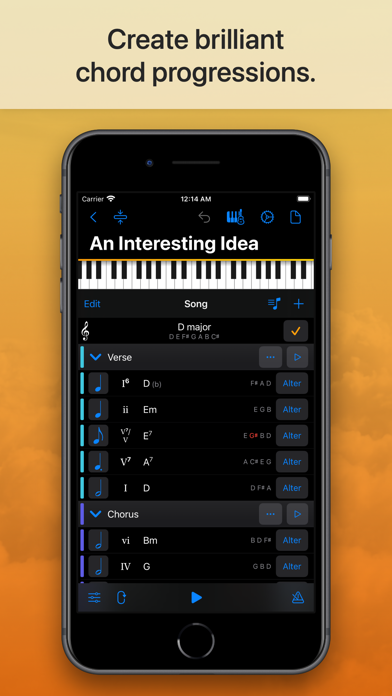 Suggester 2 : Chords & Scales Screenshot