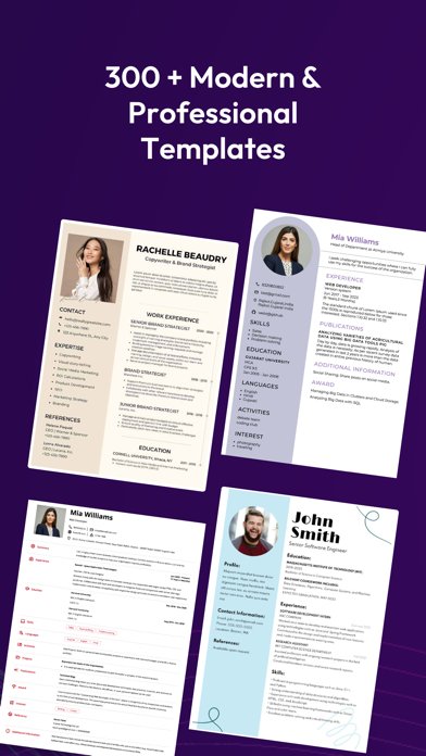 Resume Builder , CV Maker Screenshot