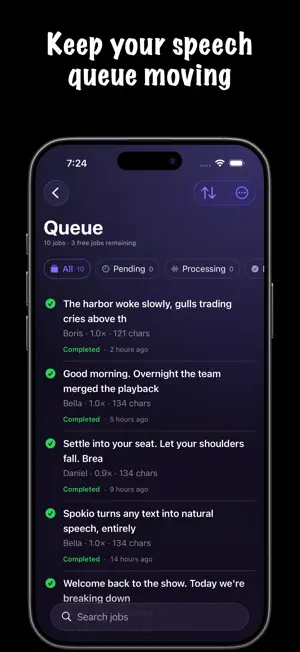 Spokio: Offline Text to Speech screenshot 3