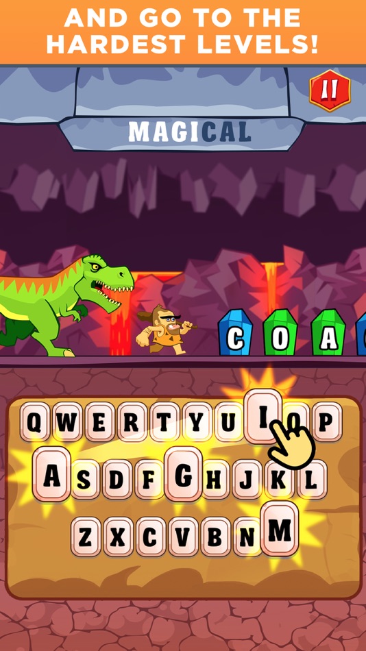 #3. Typing Practice - Dino Hunting (iOS) 由: Education Terra