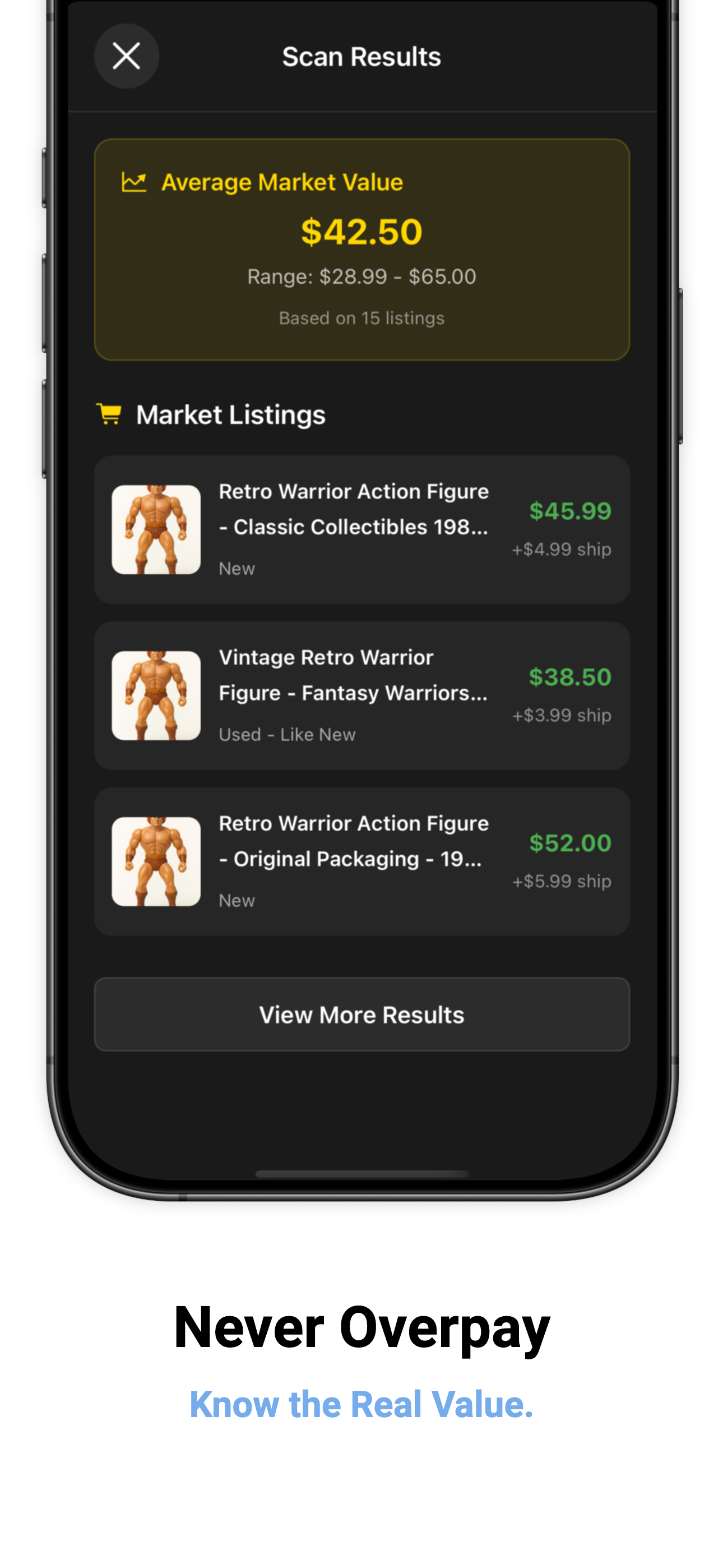 Action Figure Price Scanner screenshot 3