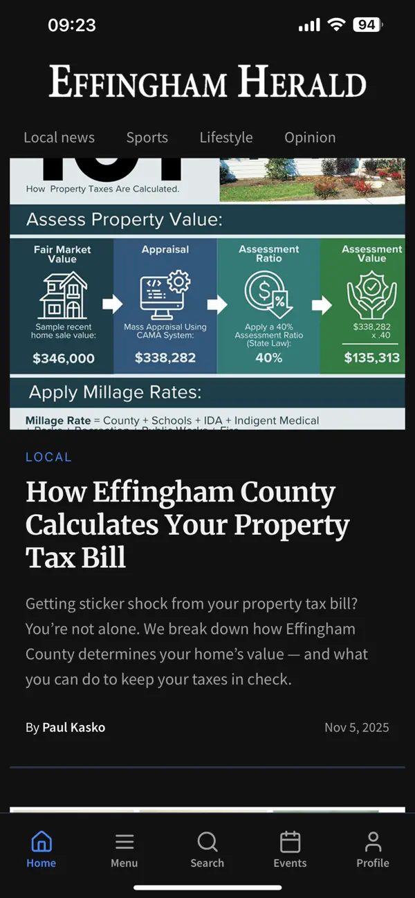 Screenshot #2 pour Effingham Herald