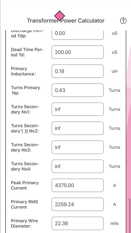 Transformer Power Calculator