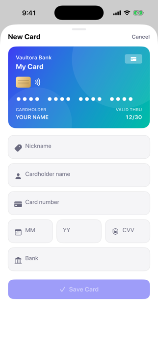Vaultora: Password Manager Screenshot 5 of 5