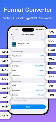 Media Converter-MP3 Converter Screenshot 1 of 8