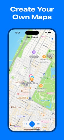 Map Memos - Location Notesのおすすめ画像1