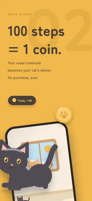 NekoWalk: Cat Step Counter screenshot 2