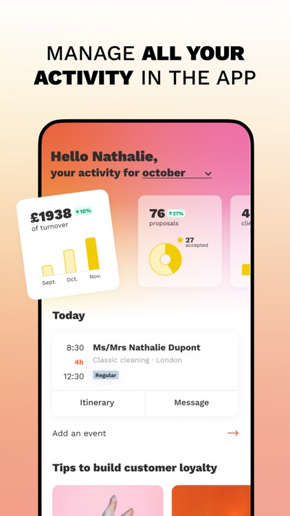 Self-employed jobs Wecasa Pro