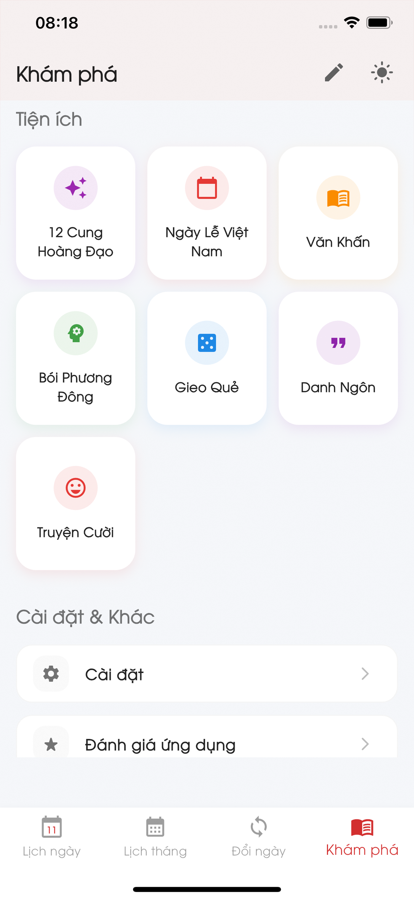 Lịch Âm: Lịch Vạn Niên 2026 screenshot 4