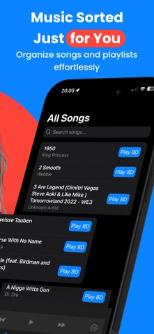 8DAudioPlayer screenshot
