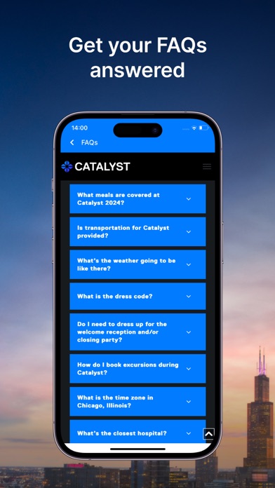 Catalyst Conference App Screenshot