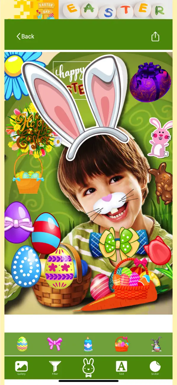 Screenshot #3 pour Easter Snap - Egg Hunt Camera