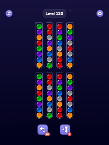 Ball Sort Puzzle - Color Game iPad screenshot 2