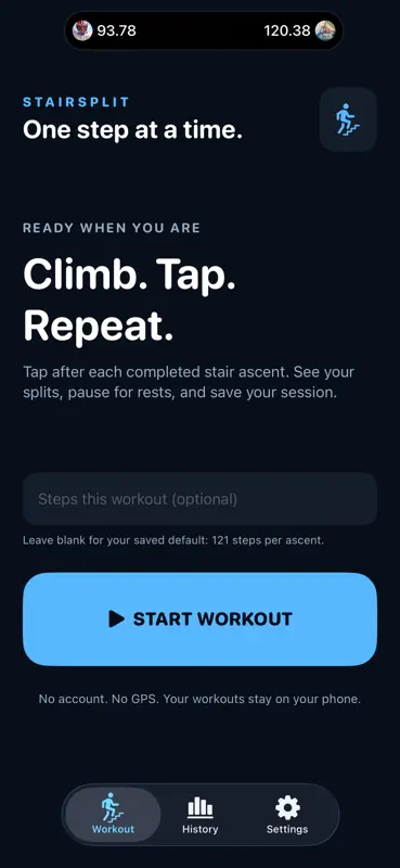 StairSplit screenshot 1 of 3