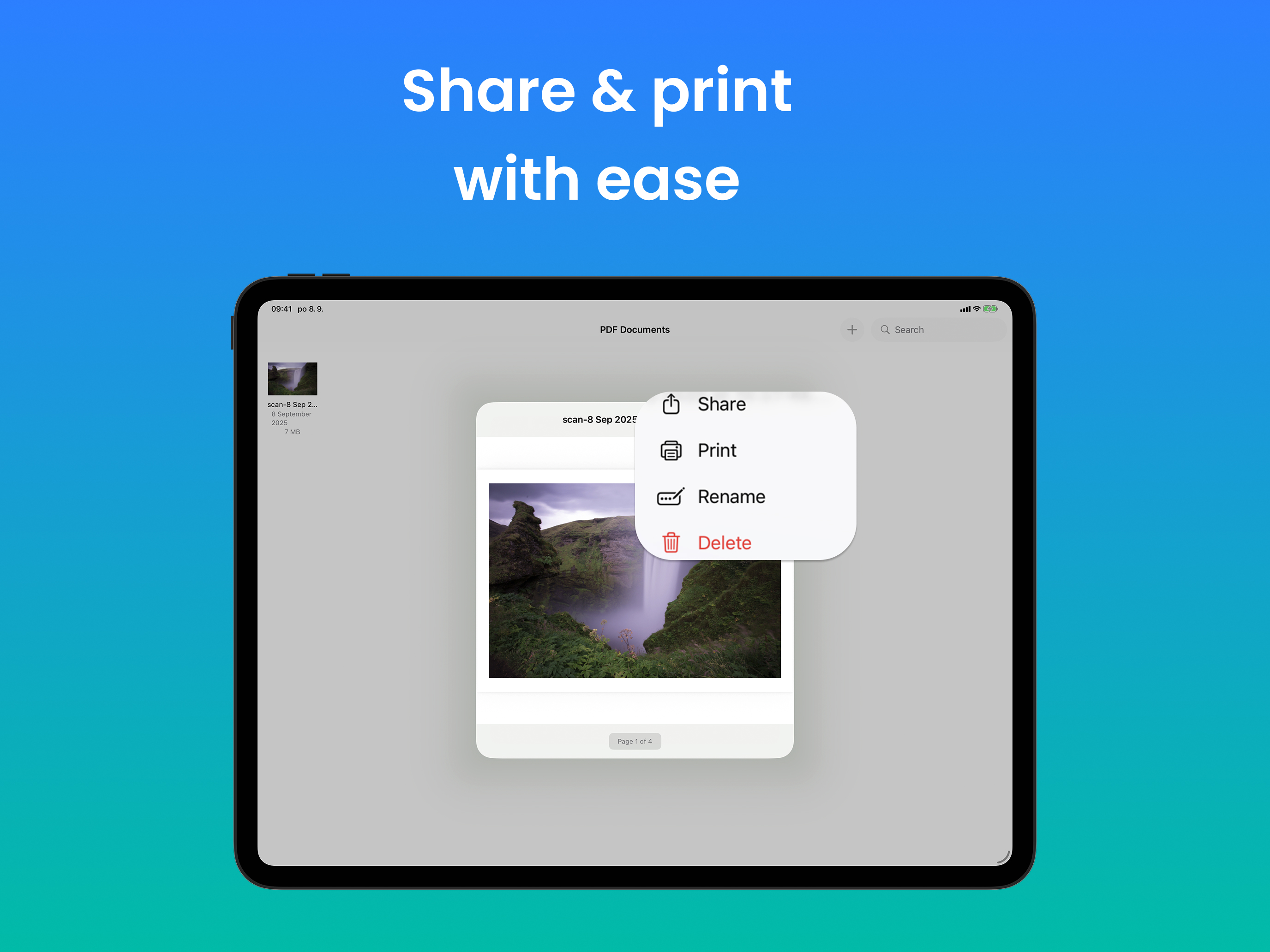 Photo to PDF converter - Quick screenshot 7