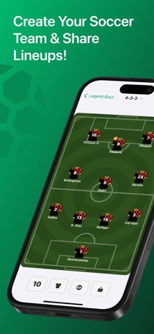 Soccer Line Up Builder 11 Screenshot 1 of 10